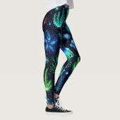 Maak je eigen etherische groene weide wilde bloeme leggings (Rechts)