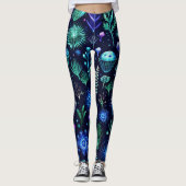 Maak je eigen etherische lente wilde bloemen leggings (Voorkant)