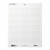 Maak je eigen etiket (Full Sheet)