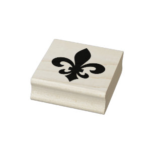 Maak Je Eigen Executieve Fleur De Lis Rubberstempel