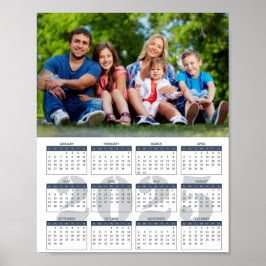 Maak je eigen familie foto 2025 poster kalender