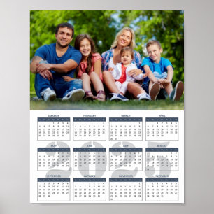Maak je eigen familie foto 2025 poster kalender
