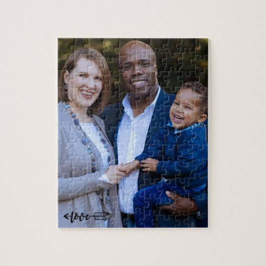 Maak je eigen familie foto legpuzzel (Verticaal)