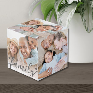 Maak Je Eigen Familie Foto's Kubus