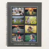 Maak je eigen familiefoto collage persoonlijk planner (Voorkant)