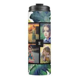 Maak je eigen familiefotocollage thermosbeker