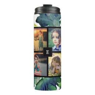 Maak je eigen familiefotocollage thermosbeker