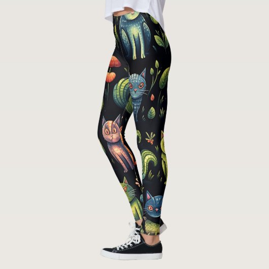 Maak Je Eigen Fantasie Katzenweide Vol Sfeer Leggings (Links)