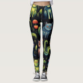 Maak Je Eigen Fantasie Katzenweide Vol Sfeer Leggings (Voorkant)