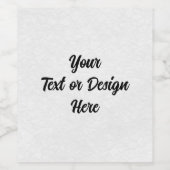 Maak Je Eigen Favour Tas Wijn Etiket (Enkel label)