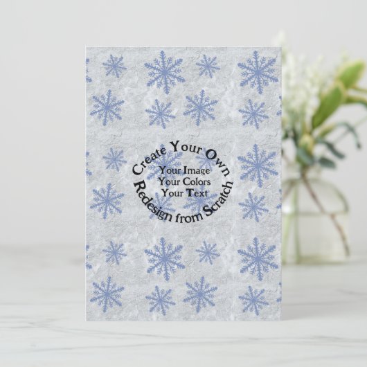 Maak je eigen feestdagenkaart (Staand voorkant)