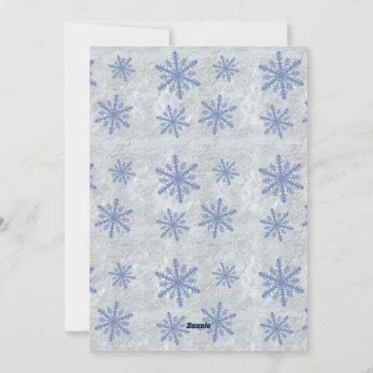 Maak je eigen feestdagenkaart (Achterkant)