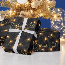 Maak je eigen feestelijke gloeiende Joelbollen Zwa Cadeaupapier