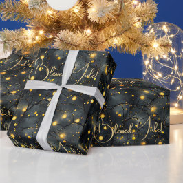 Maak Je Eigen Feestelijke Gloeiende Joellichten Zw Cadeaupapier