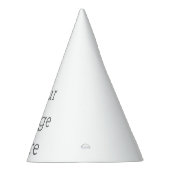 Gepersonaliseerde Feesthoedje (Rechts)