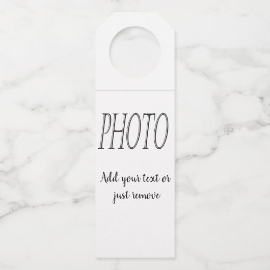 Maak je eigen flessenhanger (Voorkant)