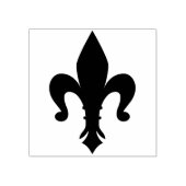 Maak Je Eigen Fleur De Lis Fackel Rubberstempel (Afrduk)