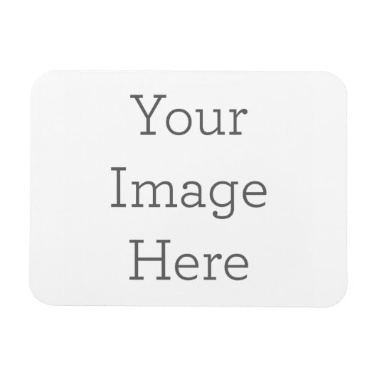 7,6 cm x 10,2 cm Flexibele fotomagneet (Horizontaal)