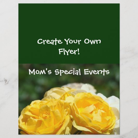 Maak je eigen flyers! Moeders speciale evenementen Flyer (Voorkant)