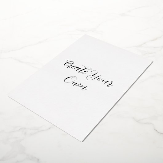 Maak je eigen folie feestdagenkaart (Gedraaid)