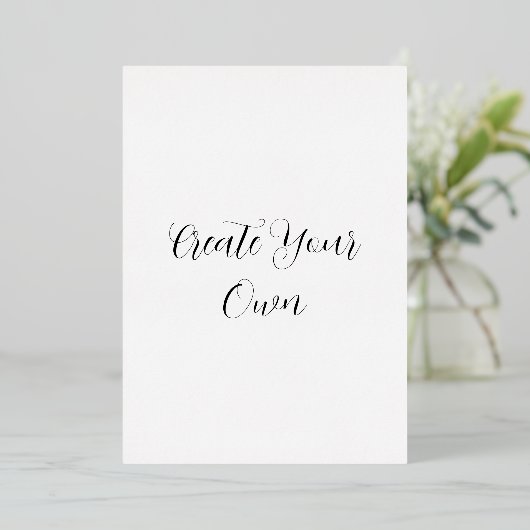 Maak je eigen folie feestdagenkaart (Staand Voorkant)