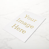 12,7 x 17,8 cm Folie feestdagenkaart (Gedraaid)