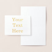 Klein (10,8 x 14 cm) Folie Kaart (Display)