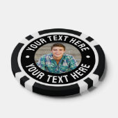 Maak je eigen foto-aandenken poker chips (Enkel)