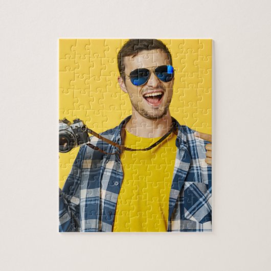 Maak je Eigen Foto Aangepast Beeld Legpuzzel (Verticaal)