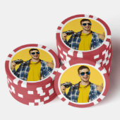 Maak je Eigen Foto Aangepast Beeld Poker Chips (Opstapeling)