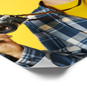 Maak je Eigen Foto Aangepast Beeld Poster (Hoek)