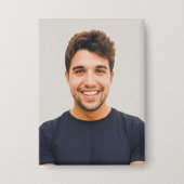 Maak je Eigen Foto Aangepaste Afbeelding Button (Voorkant)