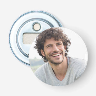 Maak je eigen foto aangepaste afbeelding button flesopener
