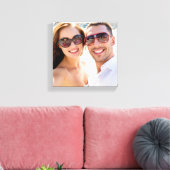 Maak Je Eigen Foto Aangepaste Afbeelding Canvas Afdruk (Insitu (Woonkamer))