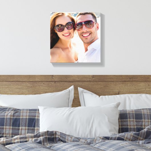 Maak Je Eigen Foto Aangepaste Afbeelding Canvas Afdruk (Insitu (Slaapkamer))