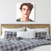 Maak je eigen foto aangepaste afbeelding canvas afdruk (Insitu (Slaapkamer))