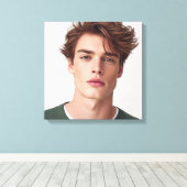 Maak je eigen foto aangepaste afbeelding canvas afdruk (Insitu (Houten vloer))