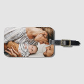 Maak Je Eigen Foto Aangepaste Afbeelding DIY Bagagelabel (Voorkant (horizontaal))