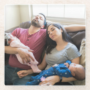 Maak Je Eigen Foto Aangepaste Afbeelding DIY Famil Glazen Onderzetter
