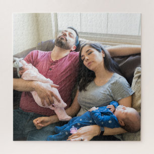 Maak Je Eigen Foto Aangepaste Afbeelding DIY Famil Legpuzzel