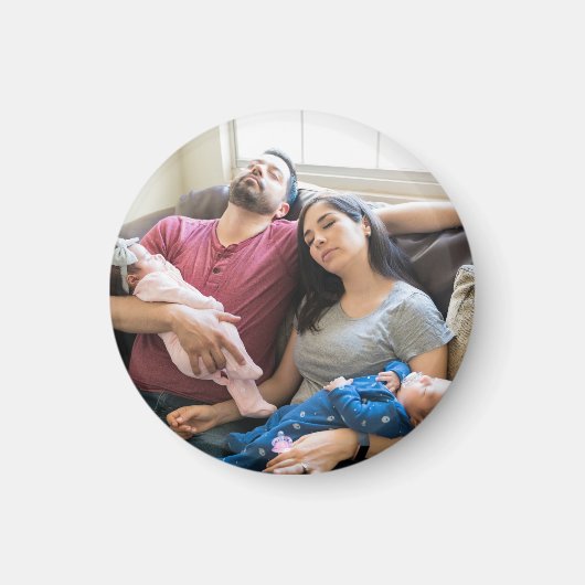 Maak Je Eigen Foto Aangepaste Afbeelding DIY Famil Magneet (Voorkant)