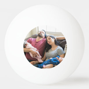 Maak Je Eigen Foto Aangepaste Afbeelding DIY Famil Pingpongbal