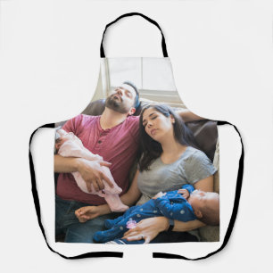 Maak Je Eigen Foto Aangepaste Afbeelding DIY Famil Schort