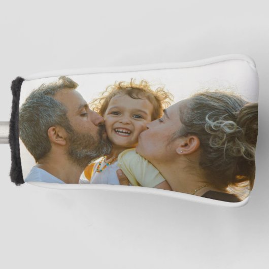 Maak Je Eigen Foto Aangepaste Afbeelding DIY Golfheadcover (Voorkant)