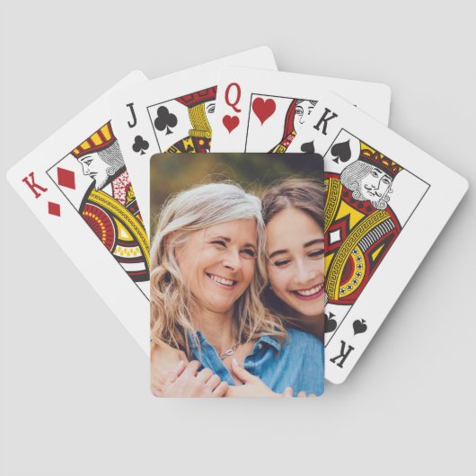 Maak Je Eigen Foto Aangepaste Afbeelding DIY Pokerkaarten (Achterkant)