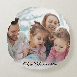 Maak Je Eigen Foto Aangepaste Afbeelding DIY Rond Kussen