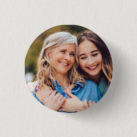Maak Je Eigen Foto Aangepaste Afbeelding DIY Ronde Button 3,2 Cm (Voorkant)