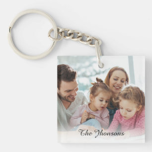 Maak Je Eigen Foto Aangepaste Afbeelding DIY Sleutelhanger