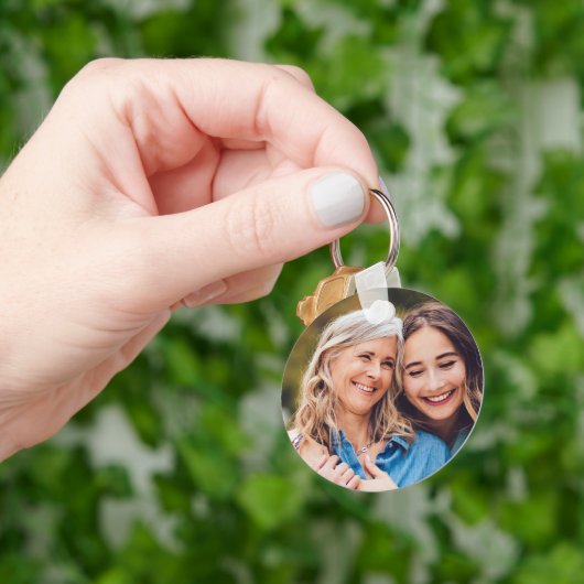 Maak Je Eigen Foto Aangepaste Afbeelding DIY Sleutelhanger (Hand)