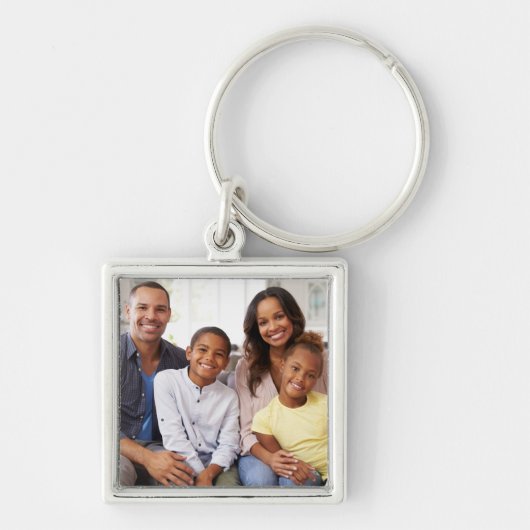 Maak Je Eigen Foto Aangepaste Afbeelding DIY Sleutelhanger (Voorkant)